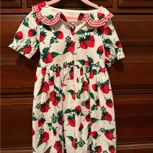 Mini Boden Strawberry Dress RARE